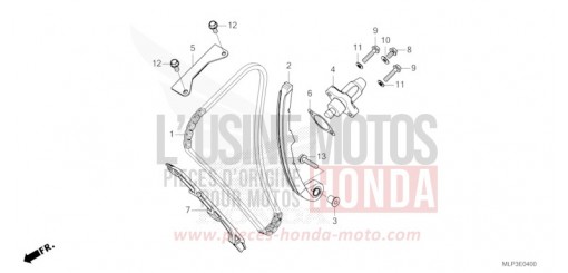 CAM CHAIN/TENSIONER CL500AS de 2025